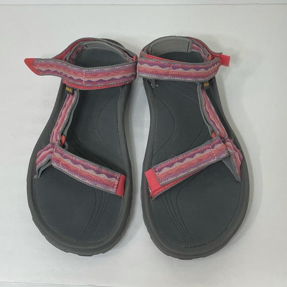 Teva Hurricane XLT Sandals 4176 Gray and Pink - Picture 9 of 13
